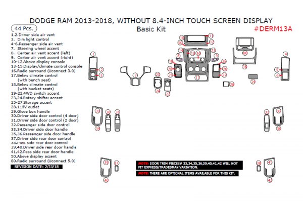 Remin® - Basic Dash Kit (44 Pcs)