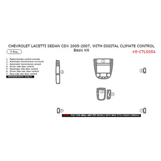 Remin® - Aluminum Dash Kit