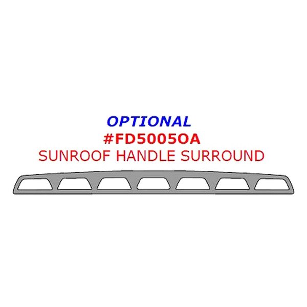 Remin® - Sunroof Handle Suround Upgrade Trim (1 Pc)