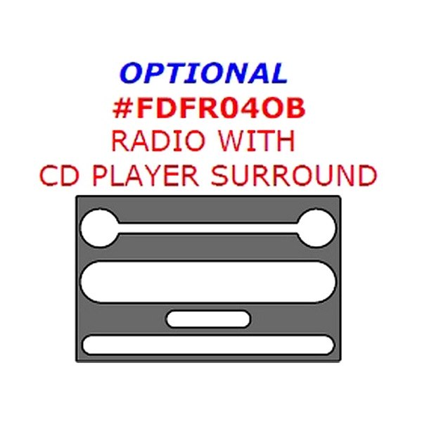 Remin® - Radio with CD Player Upgrade Trim (1 Pc)