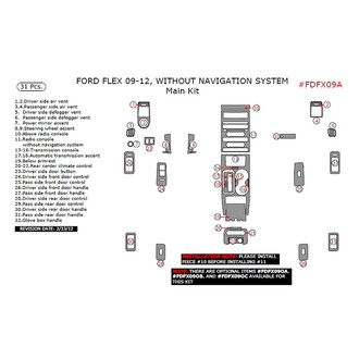 Remin® - Aluminum Dash Kit