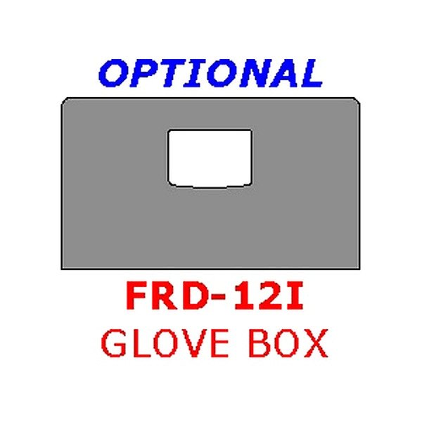 Remin® - Glove Box Upgrade Trim (1 Pc)