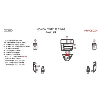 Remin® - Aluminum Dash Kit