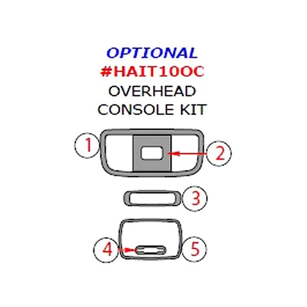Remin® - Overhead Console Upgrade Kit (5 Pcs)