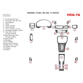 1996 Honda Civic Gauges u0026 Dashboards  Pressure, Boost, Vacuum 