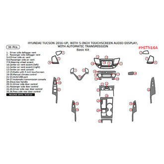 Remin® - Aluminum Dash Kit