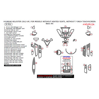 Remin® - Aluminum Dash Kit