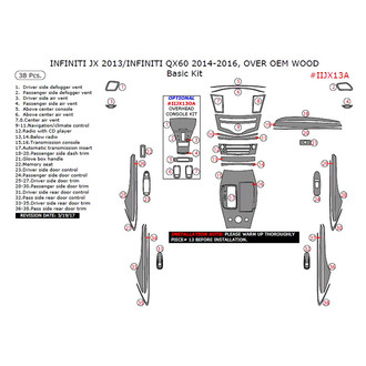 Remin® - Aluminum Dash Kit