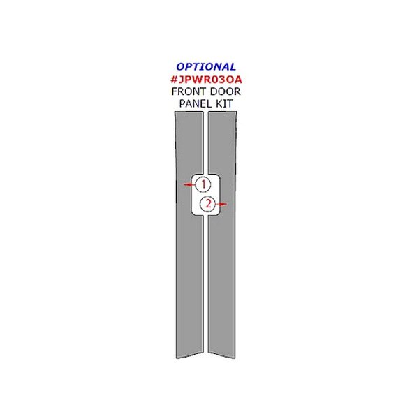 Remin® - Front Door Panels Upgrade Kit (2 Pcs)