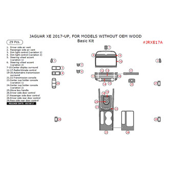 Remin® - Aluminum Dash Kit
