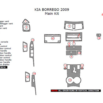 Remin® - Aluminum Dash Kit