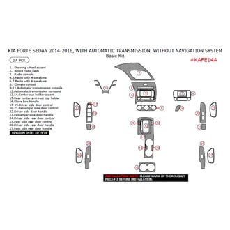 Remin® - Aluminum Dash Kit