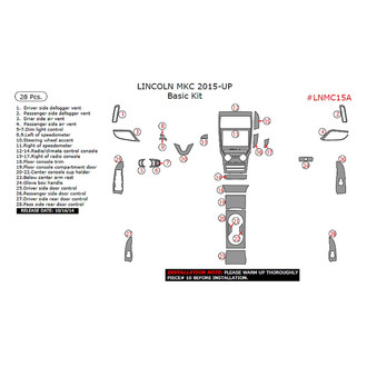 Remin® - Aluminum Dash Kit