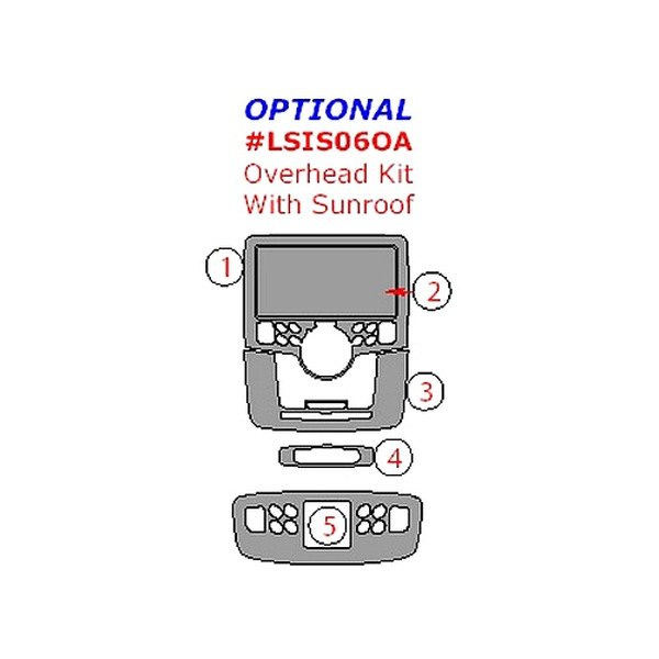 Remin® - Overhead Console Upgrade Kit (5 Pcs)