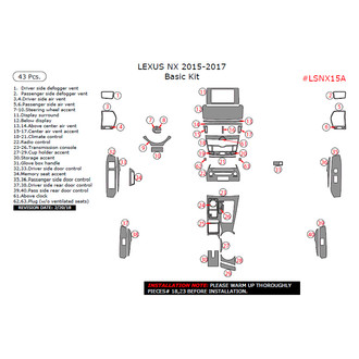 Remin® - Aluminum Dash Kit