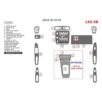 Remin® - Aluminum Dash Kit