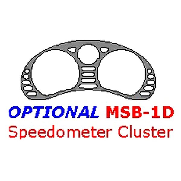 Remin® - Speedometer Cluster Upgrade Trim (1 Pc)