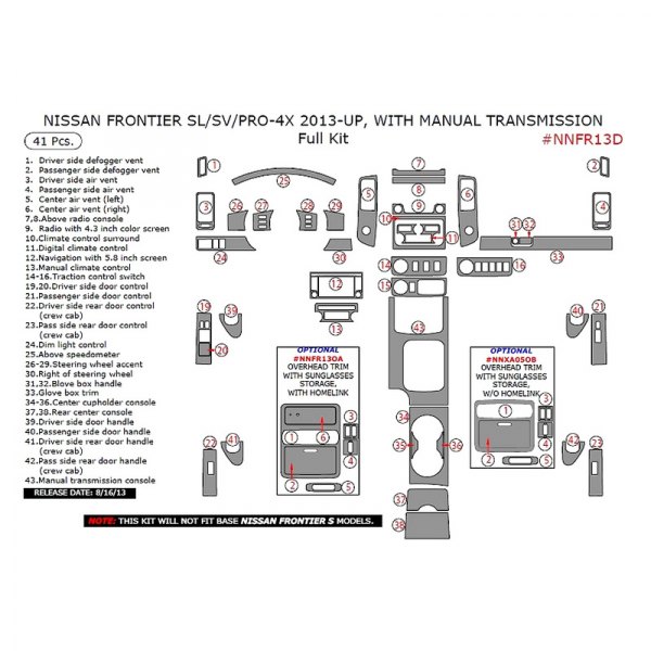 Remin® - Full Dash Kit (41 Pcs)