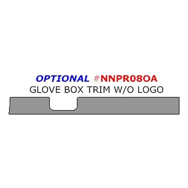 Remin® - Glove Box Upgrade Trim W/O Logo (1 Pc)