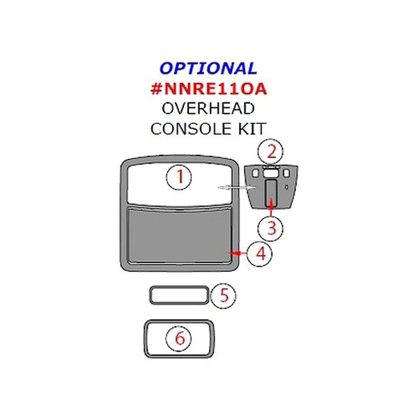 Remin® - Overhead Console Upgrade Kit (6 Pcs)