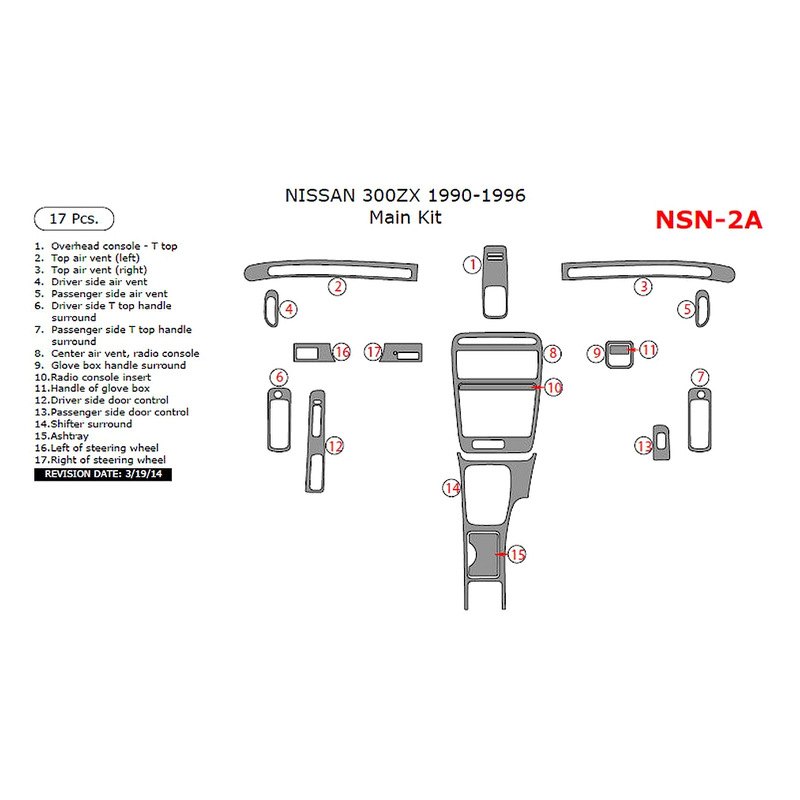マロン　8 For 1989-1996 Nissan 300ZX Crankshaft Seal 13591DP 1990 1991
