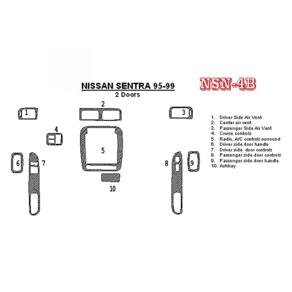 Remin® - Main Dash Kit 2 Door Kit (10 Pcs)