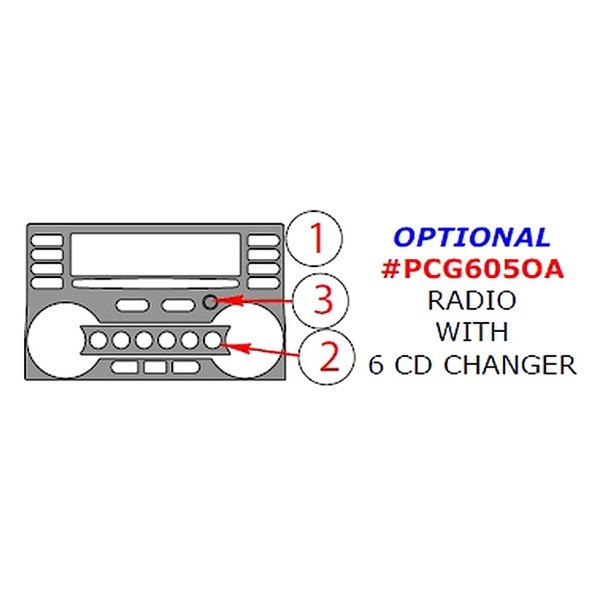 Remin® - Radio with 6 CD Changer Upgrade Kit (3 Pcs)