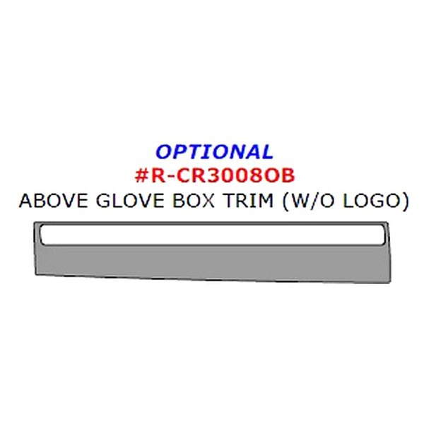 Remin® - Above Glove Box Upgrade Trim W/O Logo (1 Pc)