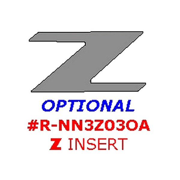 Remin® - "Z" Insert Upgrade Trim (1 Pc)