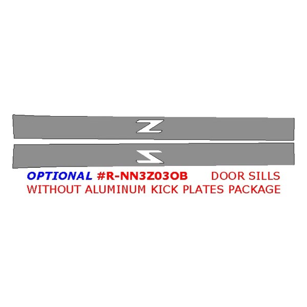 Remin® - Door Sills Upgrade Kit W/O Aluminum Kick Plates (2 Pcs)