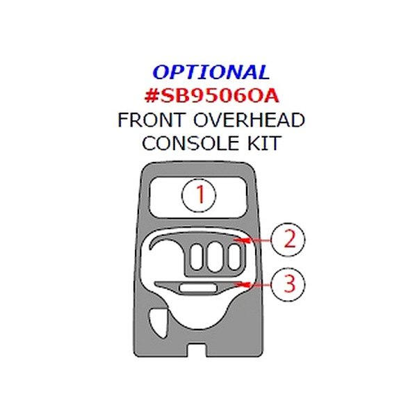 Remin® - Overhead Console Upgrade Kit (3 Pcs)