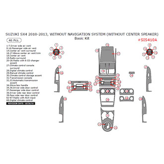 Remin® - Aluminum Dash Kit