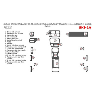 Remin® - Aluminum Dash Kit
