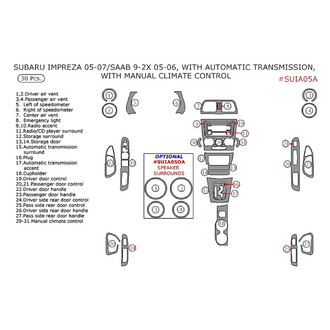 Remin® - Aluminum Dash Kit