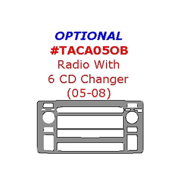 Remin® - Radio with 6 CD Changer Upgrade Trim (1 Pc)