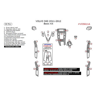 Remin® - Aluminum Dash Kit