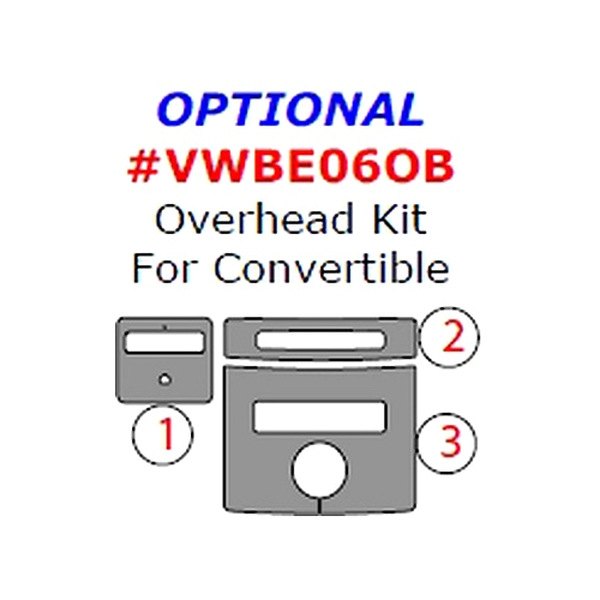 Remin® - Overhead Console Upgrade Kit (3 Pcs)