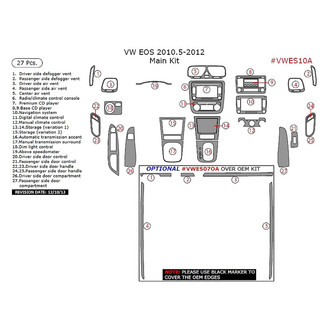 Remin® - Aluminum Dash Kit