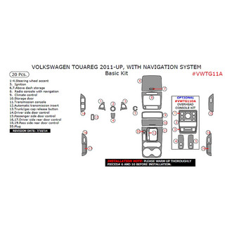 Remin® - Aluminum Dash Kit
