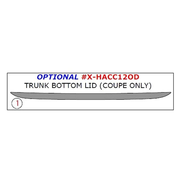 Remin® - Trunk Bottom Lid Upgrade Trim (1 Pc)