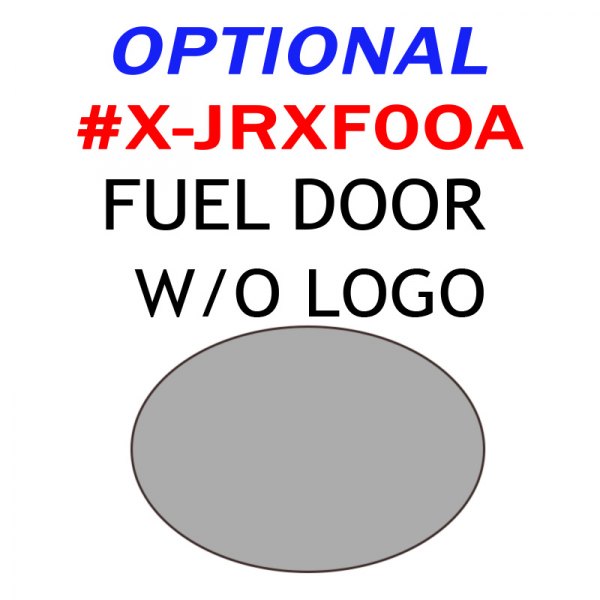 Remin® - Fuel Door Upgrade Trim W/O Logo (1 Pc)