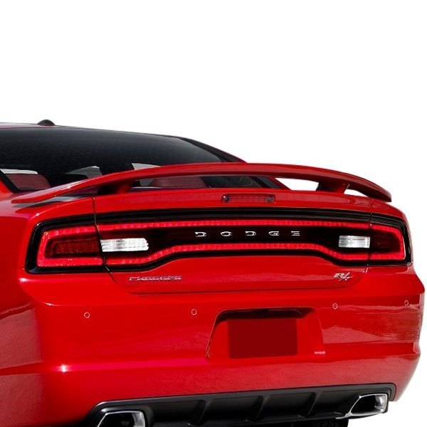 big cars with rear spoilers