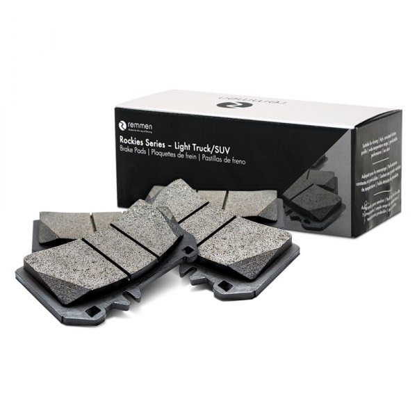  Remmen Brakes® - Rockies Series Semi-Metallic Rear Brake Pads