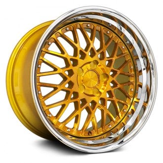 RENNEN® - CSL-5 Tinted Gold with Chrome Step Lip