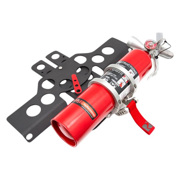 Rennline® - Red Dry Chemical Fire Extinguisher and EZ Adjust Mount Package