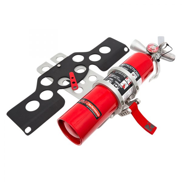 Rennline® - Red Dry Chemical Fire Extinguisher and EZ Adjust Mount Package