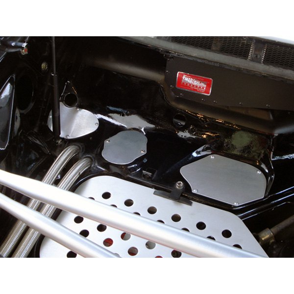 Rennline® I40 SILVER Fire Wall Block Off Plate