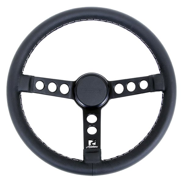 Rennline® - Leather Black Steering Wheel