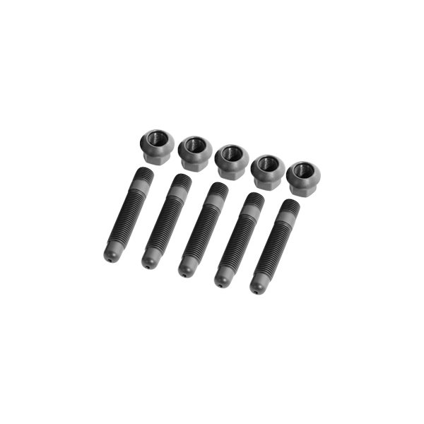 Rennline® - Silver Anodized Radius/Ball Seat Double Ended Lug Stud Conversion Kit