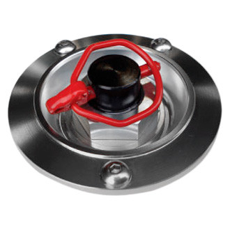 Rennline® - Black Wheel Caps